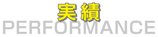 実績